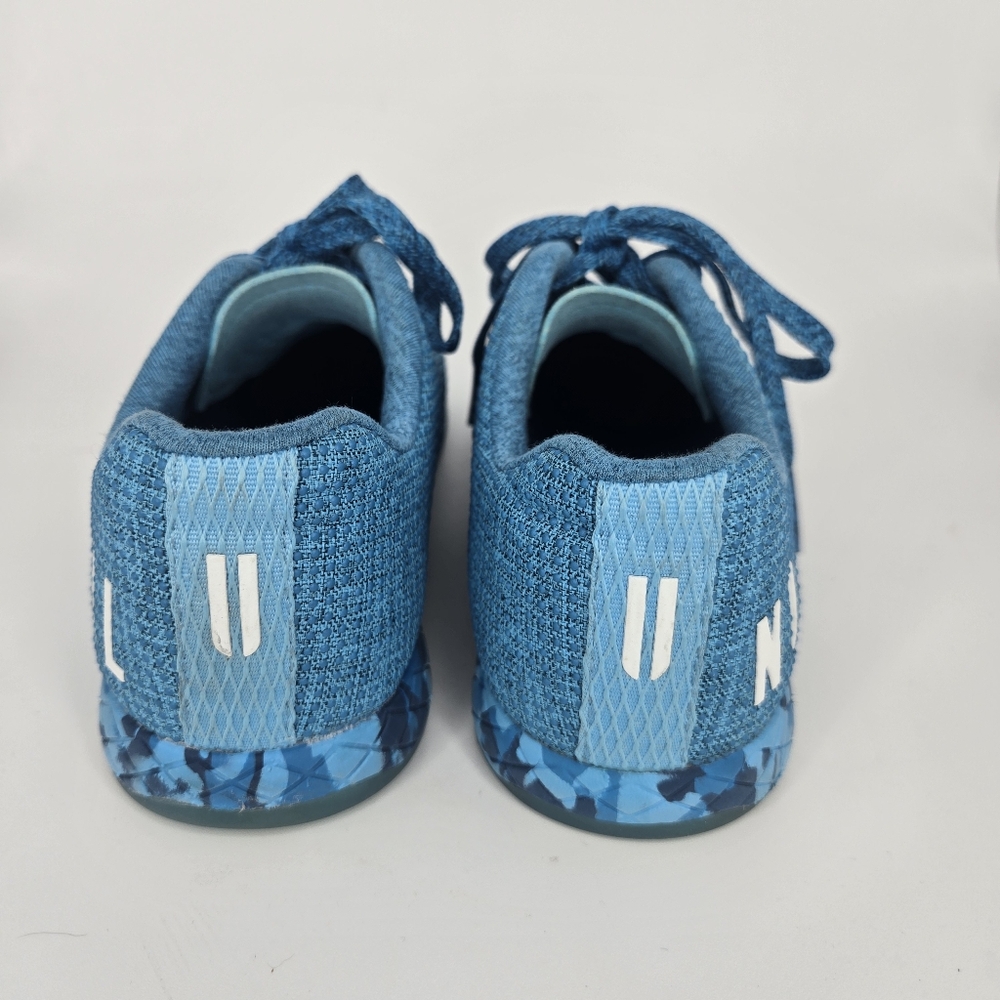 NoBull Project Water‎ Heather Blue Sneaker Shoe Womens Size 6.5 Mens 5 LIKE NEW! - Picture 7 of 12